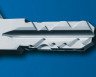 Цилиндр Evva ICS 127 мм 51x76 ключ-ключ (латунь)